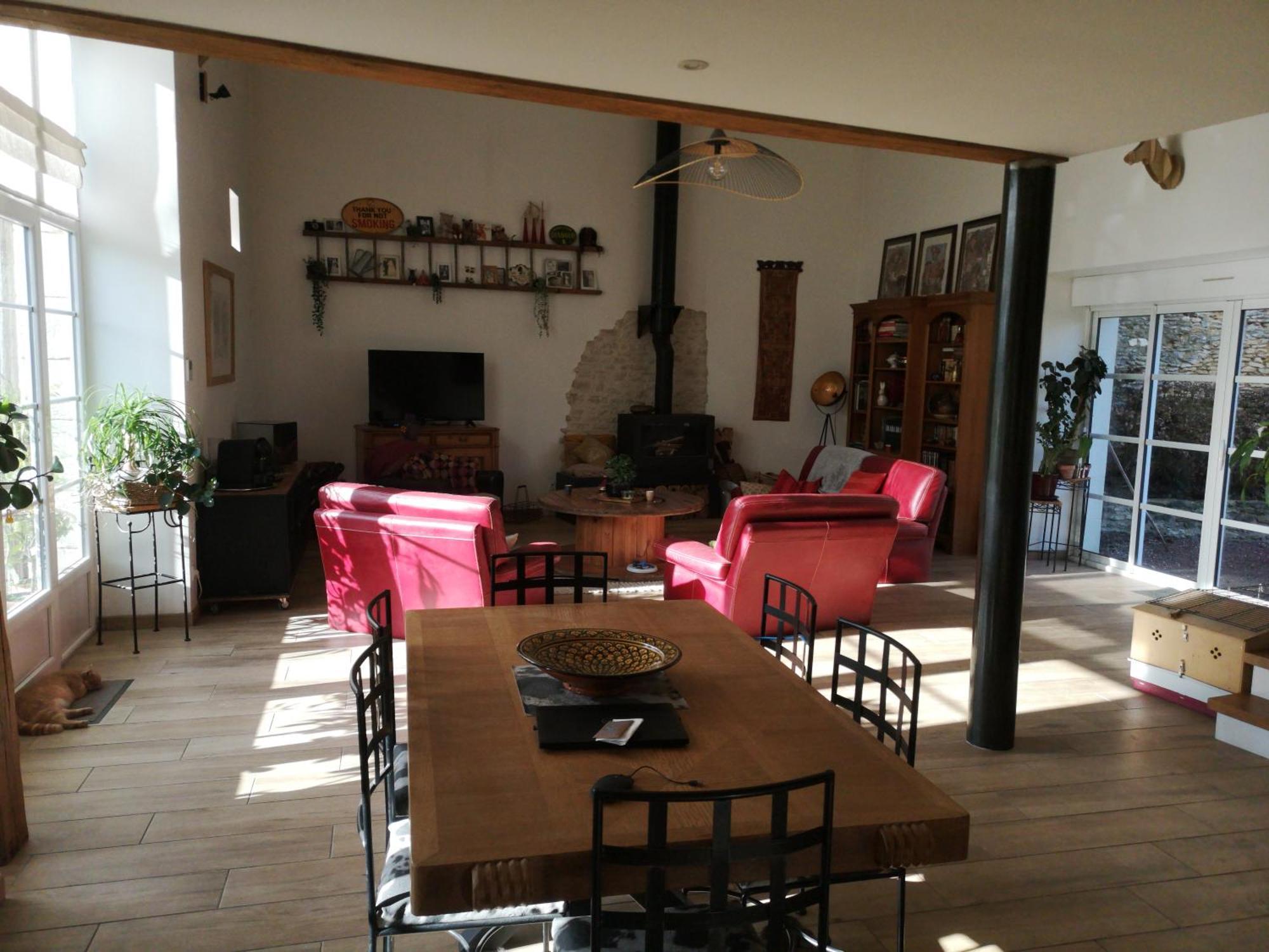 La Ferme Du Grand Bois Apartment Mouterre-Silly Luaran gambar